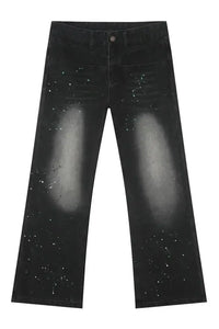 Splash Ink Washed Jeans with Pockets - Update AvenueTrendsi100400098083197100400098083197Splash Ink Washed Jeans with PocketsDark