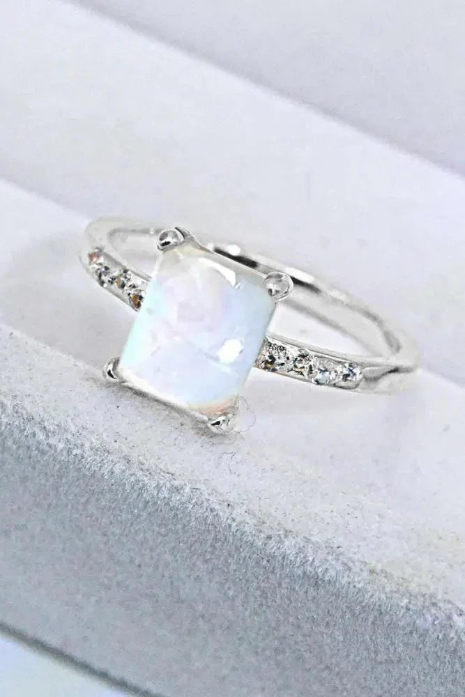 Square Moonstone Ring - Update AvenueRingTrendsi101300425978509101300425978509Square Moonstone RingGold