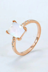Square Moonstone Ring - Update AvenueRingTrendsi101300425978938101300425978938Square Moonstone RingRose Gold