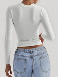 Square Neck Long Sleeve T-Shirt - Update AvenueT-ShirtsTrendsi100100450005049100100450005049c97c227e727d46b08ee25aab65988ccc - Max - OriginWhite