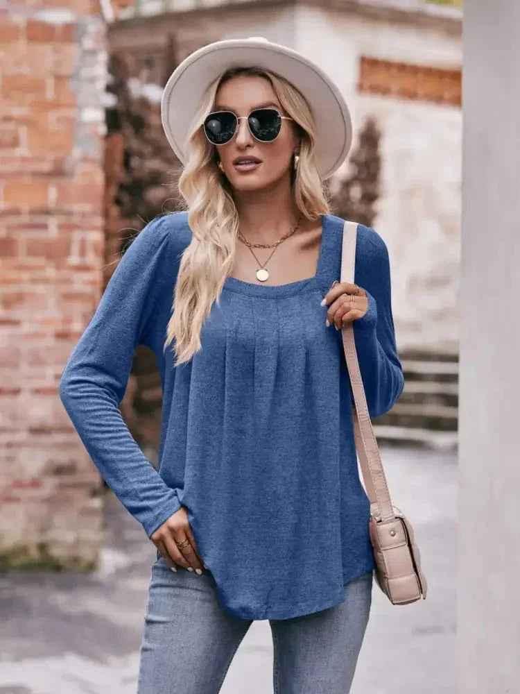 Square Neck Long Sleeve T-Shirt - Update AvenueT-ShirtsTrendsi10010061897198910010061897198935a67d64 - 53ed - 44f6 - 84eb - 4443a2181fbc - Max - OriginDark Blue