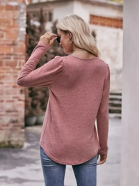 Square Neck Long Sleeve T-Shirt - Update AvenueT-ShirtsTrendsi1001006189721611001006189721618aba6645 - 1e7e - 4d6d - b664 - 5b6ebf3bebf2 - Max - OriginDusty Pink