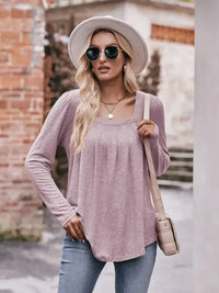 Square Neck Long Sleeve T-Shirt - Update AvenueT-ShirtsTrendsi1001006189769891001006189769899689f895 - a09c - 4885 - abb1 - 31bb04a8108b - Max - OriginPink Purple