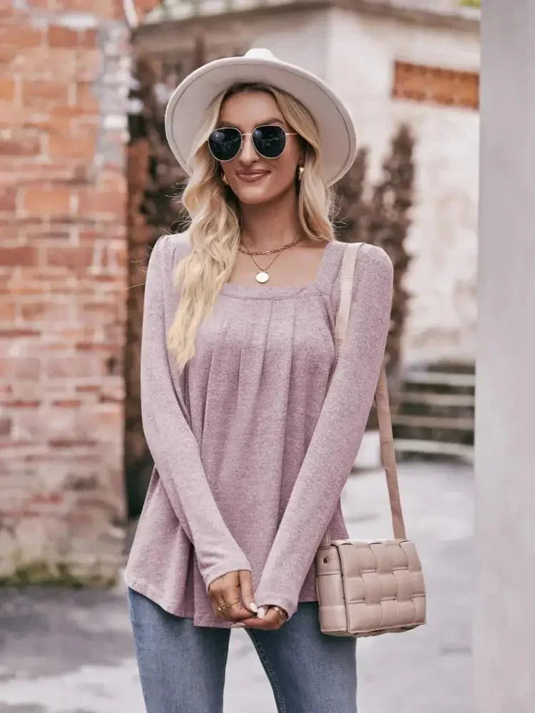 Square Neck Long Sleeve T-Shirt - Update AvenueT-ShirtsTrendsi100100618976989100100618976989b5bf75d3 - 8fd7 - 439f - a85d - dd377d9856c1 - Max - OriginPink Purple