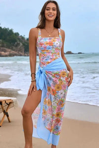 Square Neck Printed One - Piece Swimwear and Cover Up Swim Set - Update AvenueTrendsi10010030855567710010030855567702fc0c6b - 4ec0 - 420e - b282 - 309d89e1b5bd - MaxOrange