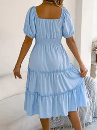 Square Neck Short Puff Sleeve Dress - Update AvenueEffortless Elegance: DressesTrendsi100100261759031100100261759031bda7f79b - d356 - 4af9 - 9dc7 - a0b97ec47b67 - Max - OriginSky Blue