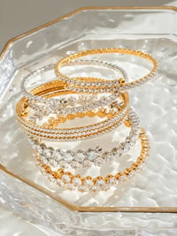 Stainless Steel Inlaid Zircon Bracelet - Update AvenueBraceletsTrendsi100500344342687100500344342687Stainless Steel Inlaid Zircon BraceletSilver