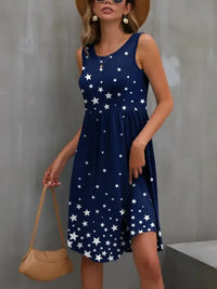 Star Round Neck Wide Strap Tank Dress - Update AvenueEffortless Elegance: DressesTrendsi1001000560859421001000560859422fc9bf9b - b7f4 - 4162 - 83b1 - b1d704efe2f0 - Max - OriginNavy