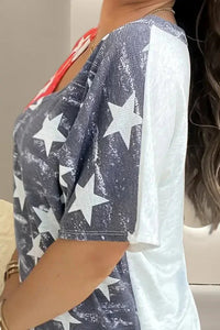 Star Surplice Short Sleeve T-Shirt - Update AvenueHonor the Stars and StripesTrendsi1001009192017281001009192017282740e275 - 7cab - 43bf - 830c - 947363fcd76f - MaxDusty Blue