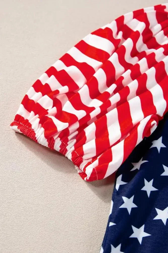 Stars and Stripes Round Neck Short Sleeve Top - Update AvenueHonor the Stars and StripesTrendsi10010084574196810010084574196892489c88 - 2fbc - 4b89 - 8e69 - 84270536d143 - MaxNavy