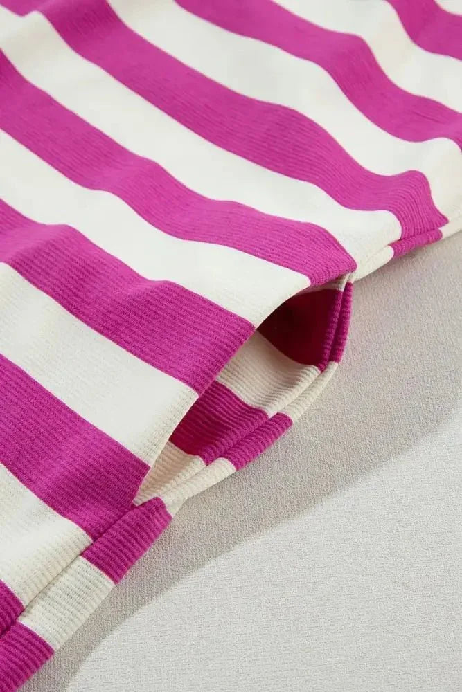 Stripe Cap Sleeve Pocketed Shift Tee Dress - Update AvenueEffortless Elegance: DressesTrendsi1001007990309471001007990309476a008aee - 91df - 4bdc - bd74 - b04bf591fa65 - Max - OriginRed - Violet