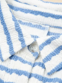 Stripe Half Button Collared Chest Pockets Loose Fit Blouse - Update AvenueDaily EssentialsTrendsi1001000817129701001000817129703ceba666236a4056a17c3d2c23198826 - Max - OriginLight Blue