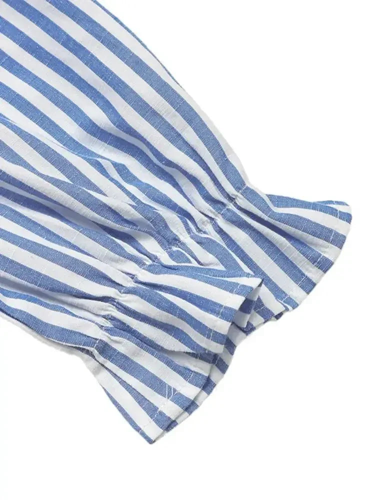 Striped Half Sleeve Mini Shirt Dress - Update AvenueEffortless Elegance: DressesTrendsi1001008358912731001008358912733b126d0c - 6195 - 4a2d - 8baa - b352a27dce14 - Max - OriginLight Blue