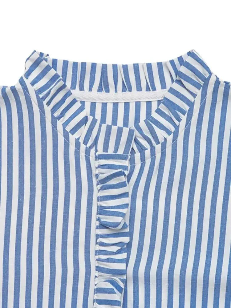 Striped Half Sleeve Mini Shirt Dress - Update AvenueEffortless Elegance: DressesTrendsi100100835891273100100835891273cbdadc37 - 280a - 4a72 - a11b - 37ed228a1aff - Max - OriginLight Blue