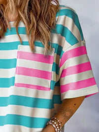 Striped Oversized Short Sleeve T-Shirt - Update AvenueT-ShirtsTrendsi100100893324511100100893324511f6938c0b - 6a28 - 4079 - 938e - 52588df449e1 - Max - OriginBlue