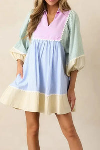 Striped Patchwork Ric Rac Puff Sleeve Collared Mini Dress - Update AvenueEffortless Elegance: DressesTrendsi10010049332102510010049332102586e3e937 - 48b6 - 4b0b - 9e77 - 3e6a09a54e3b - Max - OriginMulticolor