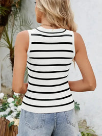 Striped Round Neck Tank - Update AvenueTrendsi10010045223576110010045223576195e8c80f9c2943de82b86006cd787669 - Max - OriginLime