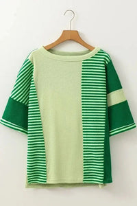 Striped Textured Half Sleeve T-Shirt - Update AvenueT-ShirtsTrendsi100100261767708100100261767708a7bcda36 - 792a - 4cf7 - 9c50 - 32a64c7fdb89 - Max - OriginGreen