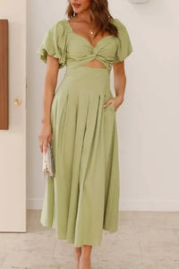 Sweetheart Neck Puff Sleeve Dress - Update AvenueTrendsi1001000676017661001000676017669d51b4f9 - 3c7d - 464f - 9e21 - 43450a8b4dcf - Max - OriginYellow - Green