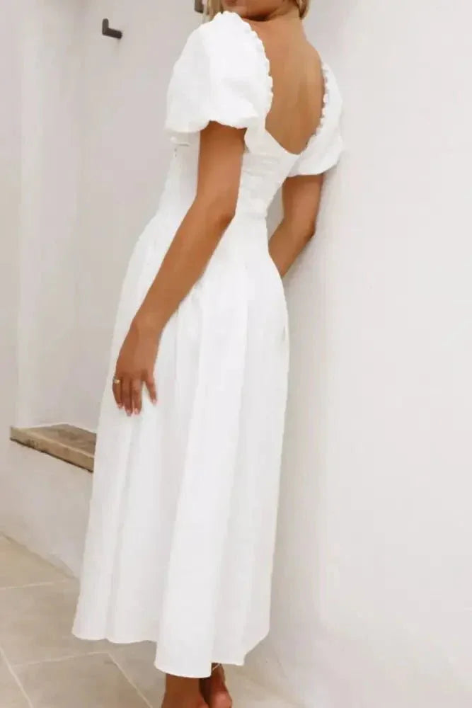 Sweetheart Neck Puff Sleeve Dress - Update AvenueTrendsi10010006760583210010006760583263fa882e - d936 - 4c45 - 9cc3 - 14f4642d842d - Max - OriginWhite
