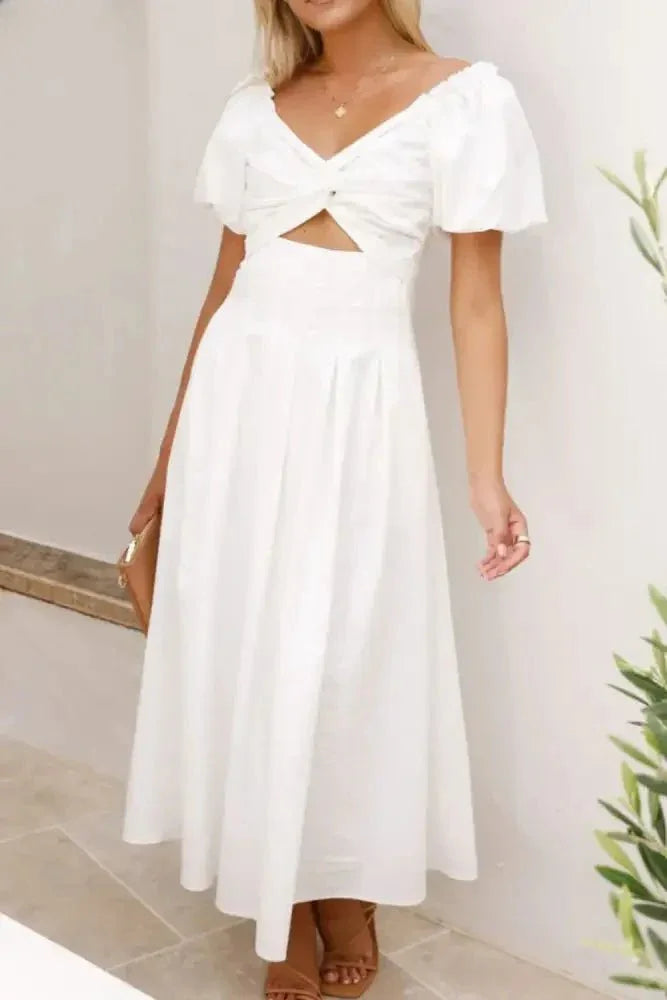 Sweetheart Neck Puff Sleeve Dress - Update AvenueTrendsi100100067605832100100067605832a015ff84 - 5a09 - 47a4 - b0d6 - cc5b24fb472b - Max - OriginWhite