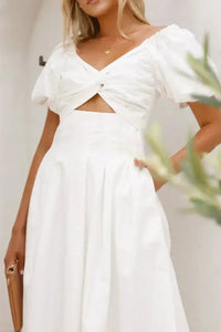 Sweetheart Neck Puff Sleeve Dress - Update AvenueTrendsi100100067605832100100067605832061f3931 - f9c6 - 4f4d - b291 - 88c8c3b7e7a2 - Max - OriginWhite