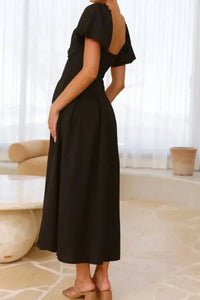 Sweetheart Neck Puff Sleeve Dress - Update AvenueTrendsi10010006760940910010006760940900d40726 - 85d8 - 4afd - a475 - a76439523876 - Max - OriginBlack