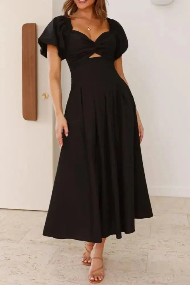 Sweetheart Neck Puff Sleeve Dress - Update AvenueTrendsi10010006760940910010006760940949c0c649 - 1e54 - 4146 - a17c - 2aaac0dce7f7 - Max - OriginBlack