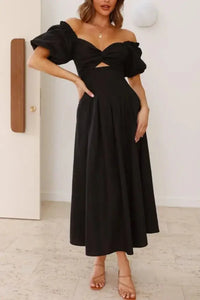 Sweetheart Neck Puff Sleeve Dress - Update AvenueTrendsi100100067609409100100067609409afbefd51 - 59e1 - 432a - b56b - 903d48b9f430 - Max - OriginBlack
