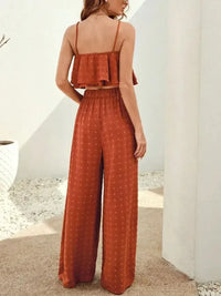 Swiss Dot Layered Cami and Pants Set - Update AvenueBoho VibesTrendsi1001008401499011001008401499018d93e2f2 - 46bc - 4deb - b423 - 56ab0809013c - MaxOrange - Red