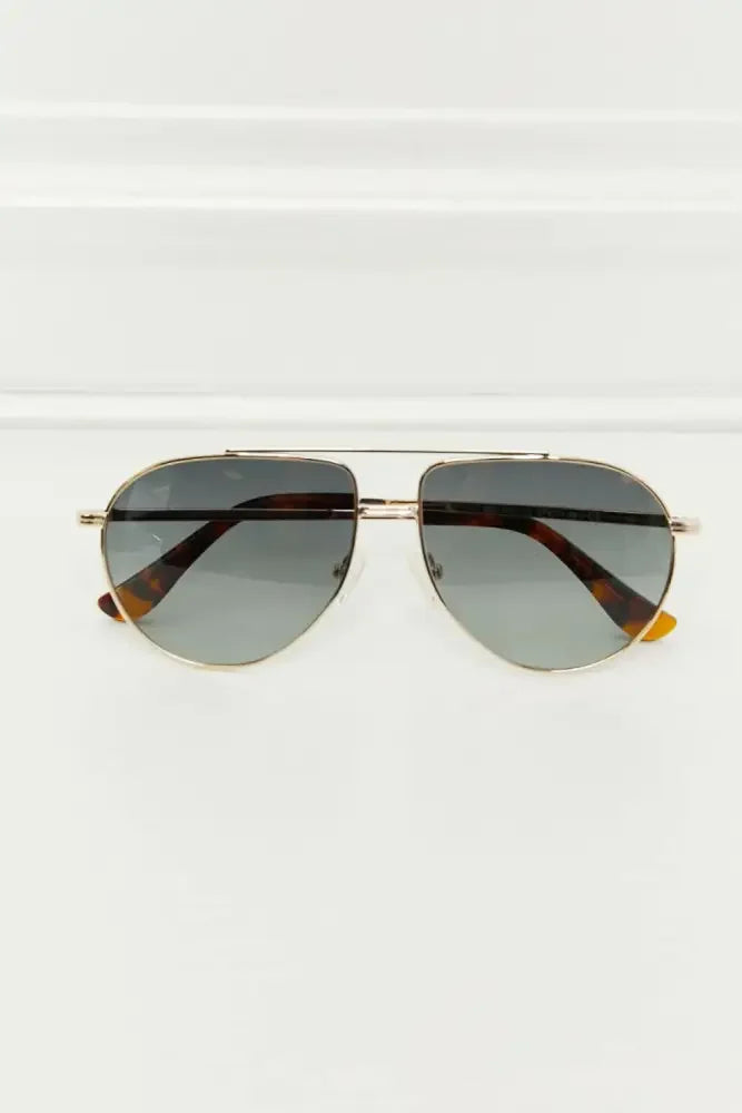 TAC Polarization Lens Aviator Sunglasses
