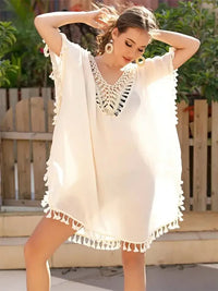 Tassel Cutout Half Sleeve Cover - Up - Update AvenueTrendsi100100163951947100100163951947171e6fc9 - 5214 - 4da1 - a9b3 - 65b68126c108 - MaxTan