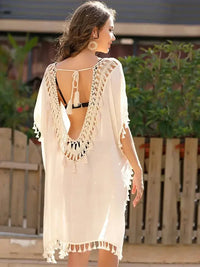 Tassel Cutout Half Sleeve Cover - Up - Update AvenueTrendsi10010016395194710010016395194743a3e7a2 - 9b96 - 4444 - 9e85 - 7143e69b0365 - MaxTan