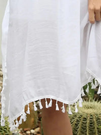 Tassel Cutout Half Sleeve Cover - Up - Update AvenueTrendsi10010016395210810010016395210861080cbc - d194 - 4ea8 - 879b - 56984cdf05ad - MaxWhite