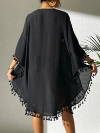 Tassel Cutout Scoop Neck Cover - Up Dress - Update AvenueBoho VibesTrendsi1001002092113741001002092113742e065c41 - 1ffe - 4df9 - 9167 - b32f53ee7221 - MaxBlack