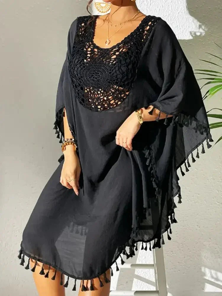 Tassel Cutout Scoop Neck Cover - Up Dress - Update AvenueBoho VibesTrendsi100100209211374100100209211374743f55d0 - dde3 - 4ef0 - ad69 - f435705ab4de - MaxBlack