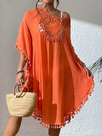 Tassel Cutout Scoop Neck Cover - Up Dress - Update AvenueBoho VibesTrendsi1001002092127161001002092127161138d269 - 1913 - 4c1e - 8d0d - 39c6383fcbfc - MaxOrange