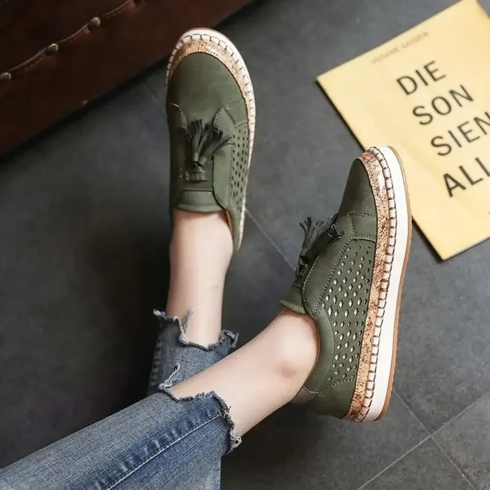 Tassel Round Toe Loafers