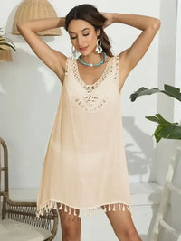 Tassel Scoop Neck Wide Strap Cover - Up - Update AvenueBoho VibesTrendsi1001000605940011001000605940013851b355 - 9f27 - 4493 - bfe1 - 4bb5d3f2bdb9 - MaxTan