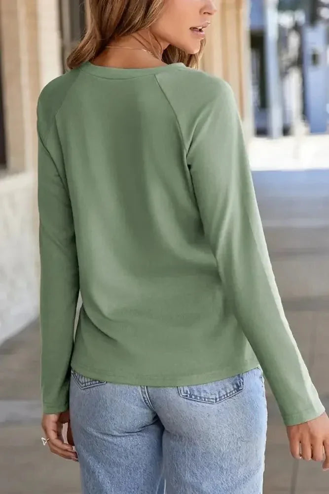 Texture Round Neck Long Sleeve T-Shirt - Update AvenueT-ShirtsTrendsi100100671661099100100671661099a0d408d3 - a718 - 4d58 - 93c4 - b8b44a18af48 - Max - OriginSage