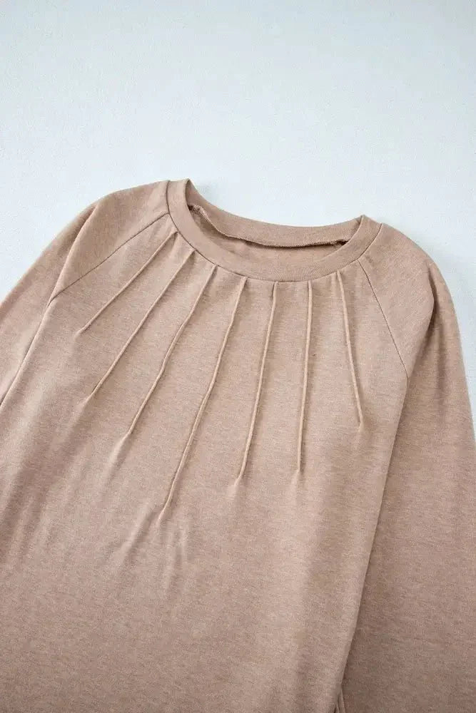 Texture Round Neck Long Sleeve T-Shirt - Update AvenueT-ShirtsTrendsi100100671665929100100671665929ec4670b7 - a4bb - 43fb - 845d - 6b7f95ea14b4 - Max - OriginEggshell