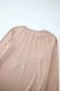 Texture Round Neck Long Sleeve T-Shirt - Update AvenueT-ShirtsTrendsi100100671665929100100671665929ca746348 - 7ed9 - 4106 - 991b - d905173350ce - Max - OriginEggshell