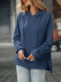 Textured Drawstring Long Sleeve Hoodie - Update AvenueDaily EssentialsTrendsi100100484101827100100484101827ef671dd6 - 9ebc - 477a - 8755 - 2b1c7f81c73e - Max - OriginIndigo