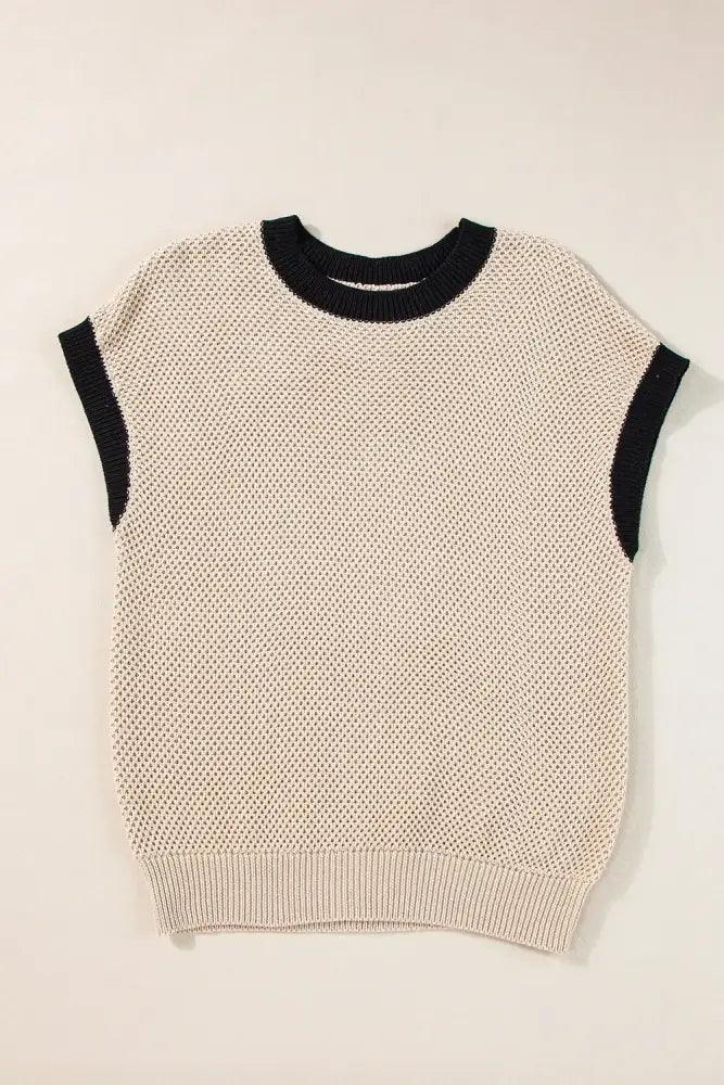 Textured Knit Sweater with Contrast Trim Details - Update AvenueDaily EssentialsTrendsi100100949881250100100949881250d2af2455 - 2a2a - 4435 - abd6 - 634fd4a606b2 - Max - OriginKhaki