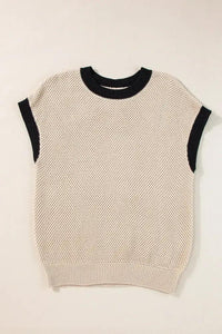 Textured Knit Sweater with Contrast Trim Details - Update AvenueDaily EssentialsTrendsi100100949881250100100949881250d2af2455 - 2a2a - 4435 - abd6 - 634fd4a606b2 - Max - OriginKhaki