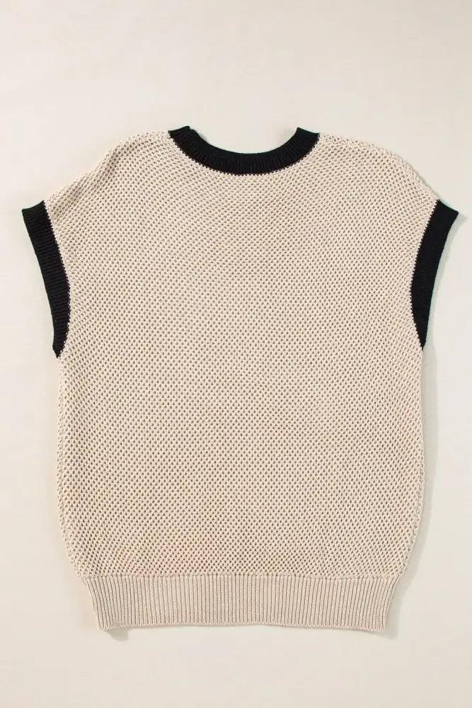 Textured Knit Sweater with Contrast Trim Details - Update AvenueDaily EssentialsTrendsi1001009498812501001009498812502b47d01b - cc5e - 45b1 - bbd1 - 657265e3eb6f - Max - OriginKhaki
