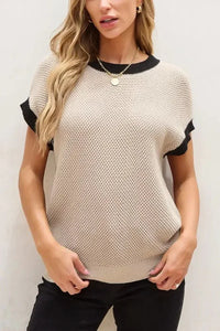 Textured Knit Sweater with Contrast Trim Details - Update AvenueDaily EssentialsTrendsi100100949881250100100949881250e96470e0 - cff6 - 4757 - 980a - e7f56b352741 - Max - OriginKhaki