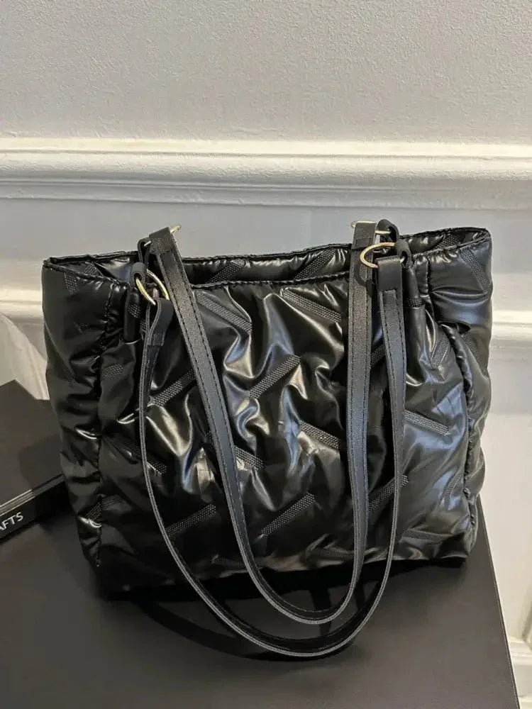 Textured Polyester Shoulder Bag - Update AvenueFestival VibesTrendsi10070007970293310070007970293358766fe7 - 1139 - 498e - a327 - 81157da480cb - MaxBlack