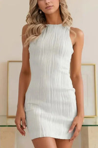 Textured Wavy Sleeveless Bodycon Mini Dress - Update AvenueEffortless Elegance: DressesTrendsi100100331147000100100331147000635e3e4c - 138f - 4d22 - 9be6 - 228c71d36962 - Max - OriginWhite