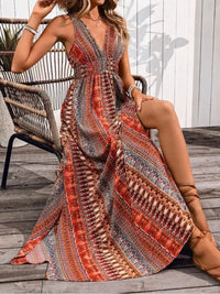 Tied Back Printed Sleeveless Maxi Slit Dress - Update AvenueBoho VibesTrendsi100100812805904100100812805904d9955171 - 1744 - 4ebd - b1f7 - 0ad53677fe53 - Max - OriginOrange - Red